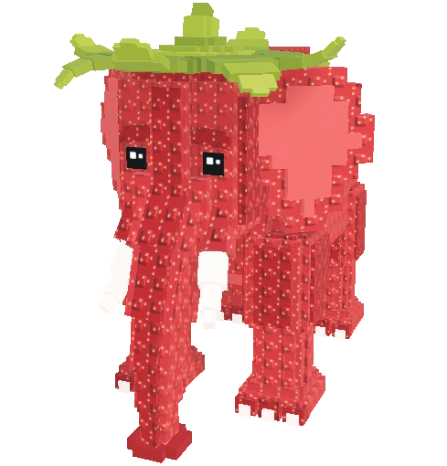 Strawberry elephant